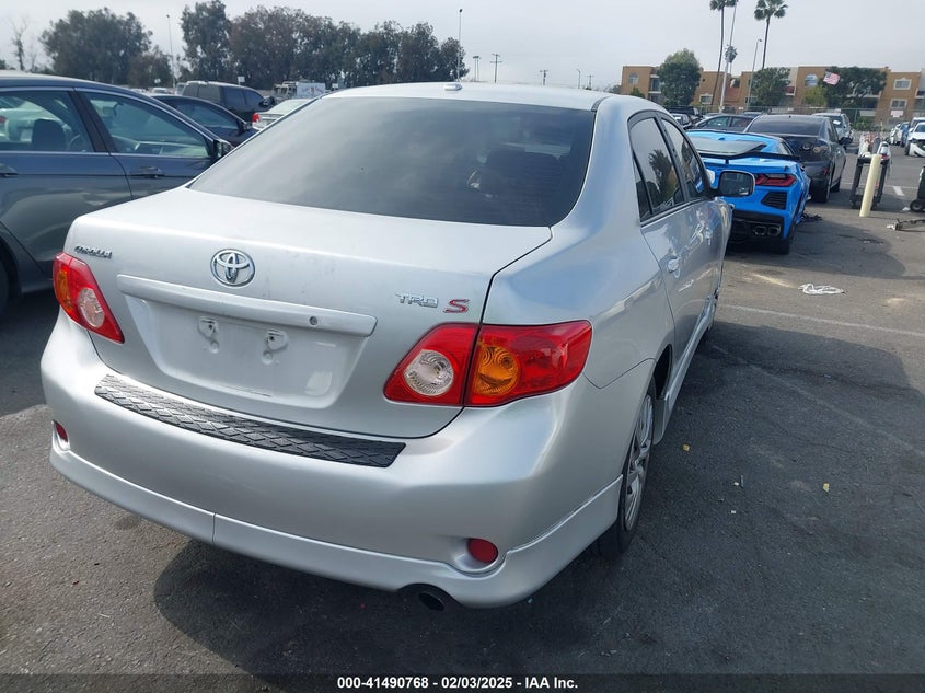 2009 TOYOTA COROLLA VIN: 1NXBU40E89Z087938