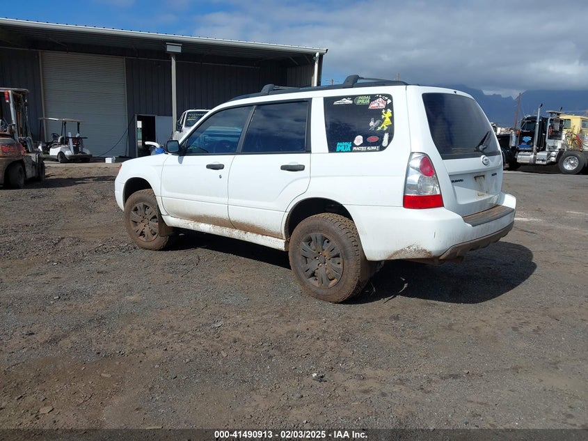 2008 SUBARU FORESTER VIN: JF1SG63678H718347