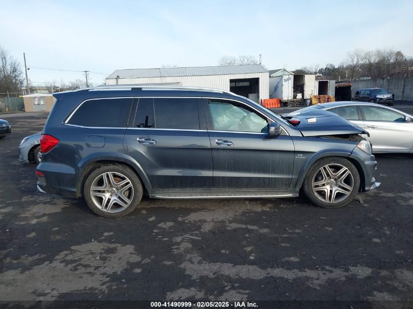 2014 Mercedes-Benz Gl 63 Amg 4Matic VIN: 4JGDF7EE5EA278273 Lot: 41490999