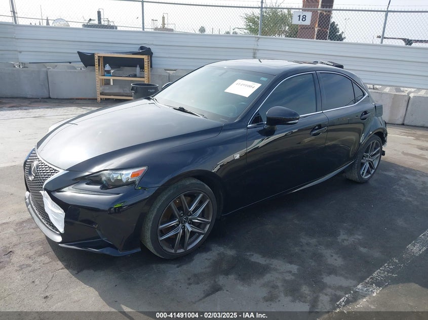 2014 LEXUS IS VIN: JTHBE1D21E5013120