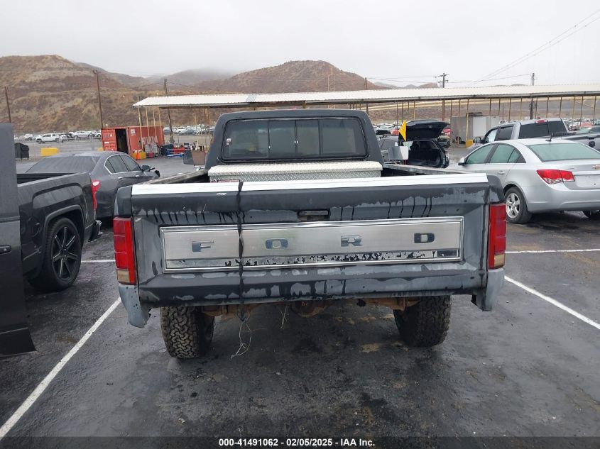 1980 Ford Ranger VIN: F25GRGD3767 Lot: 41491062