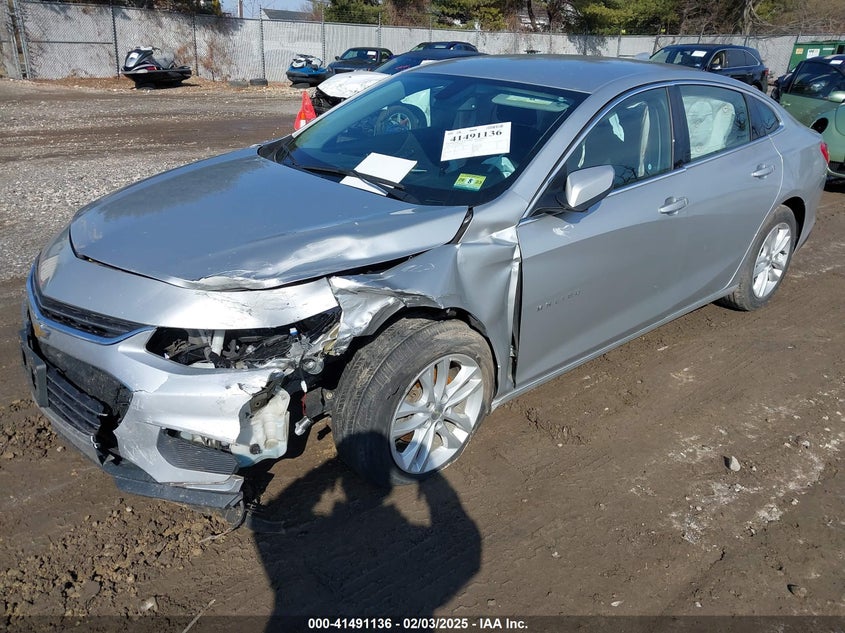 2016 CHEVROLET MALIBU VIN: 1G1ZE5STXGF317118