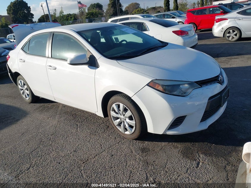 2016 TOYOTA COROLLA VIN: 5YFBURHE6GP497928