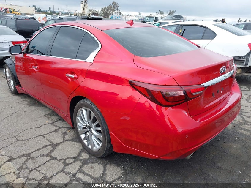 2021 INFINITI Q50 LUXE - JN1EV7BP4MM704696