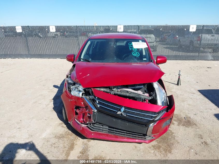 2021 Mitsubishi Mirage Carbonite Edition/Es/Le VIN: ML32AUHJ7MH012926 Lot: 41491755