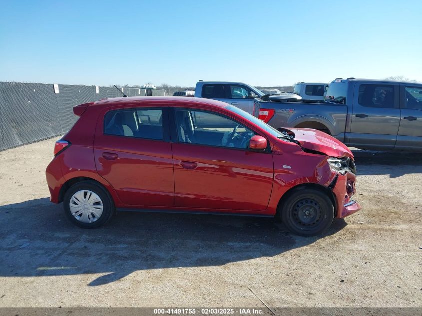 2021 Mitsubishi Mirage Carbonite Edition/Es/Le VIN: ML32AUHJ7MH012926 Lot: 41491755