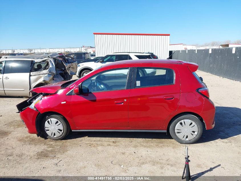 2021 Mitsubishi Mirage Carbonite Edition/Es/Le VIN: ML32AUHJ7MH012926 Lot: 41491755