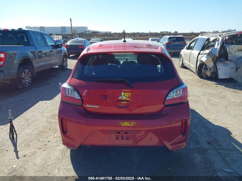 2021 Mitsubishi Mirage Carbonite Edition/Es/Le VIN: ML32AUHJ7MH012926 Lot: 41491755