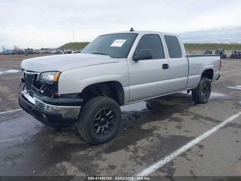 2006 CHEVROLET SILVERADO 1500 VIN: 1GCEK19B96Z245538