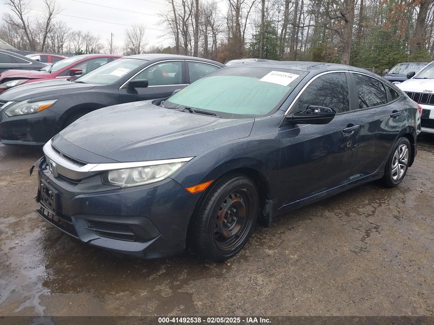 2016 HONDA CIVIC LX - 19XFC2F55GE207789
