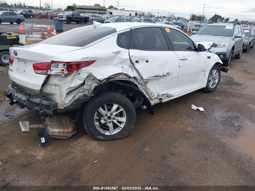 2018 KIA OPTIMA VIN: KNAGT4L33J5198271