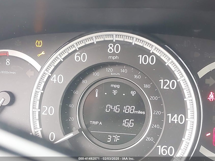 2016 HONDA ACCORD VIN: 1HGCR2F71GA226024