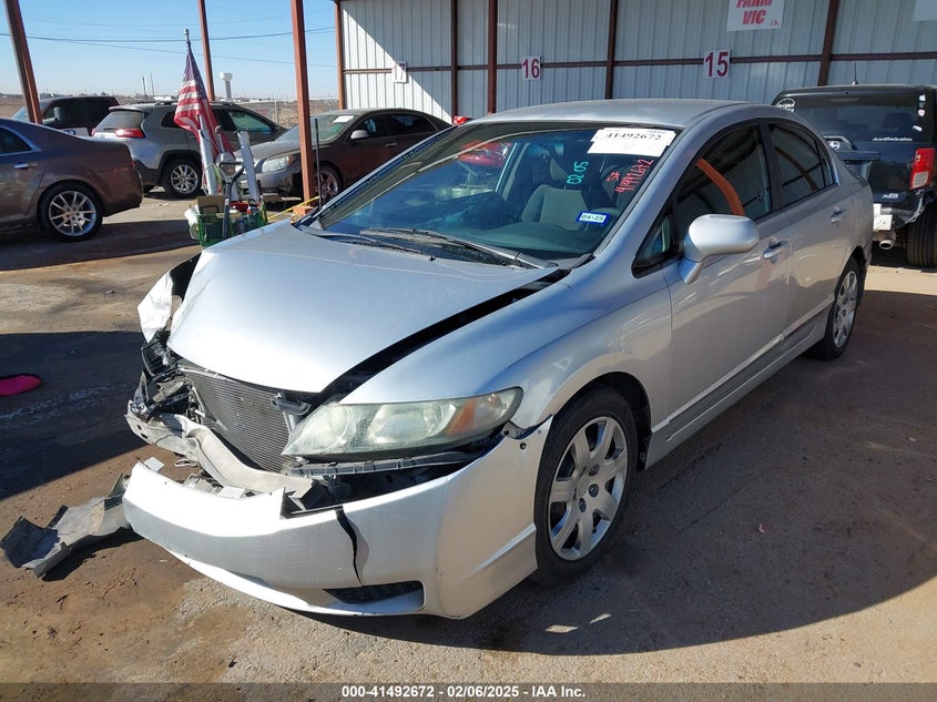 2009 HONDA CIVIC VIN: 1HGFA16539L023267