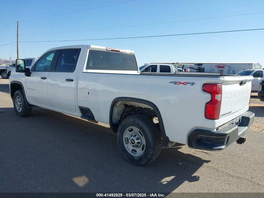 2022 CHEVROLET SILVERADO 2500HD (VIN: 1GC4YLE78NF224316