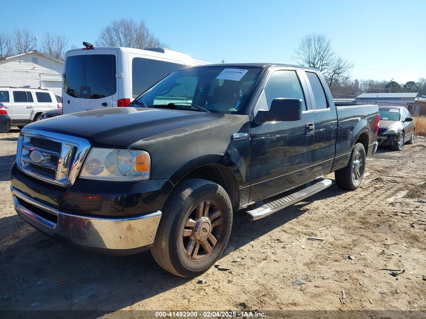 2008 FORD F150 VIN: 1FTRX12W38FA44237