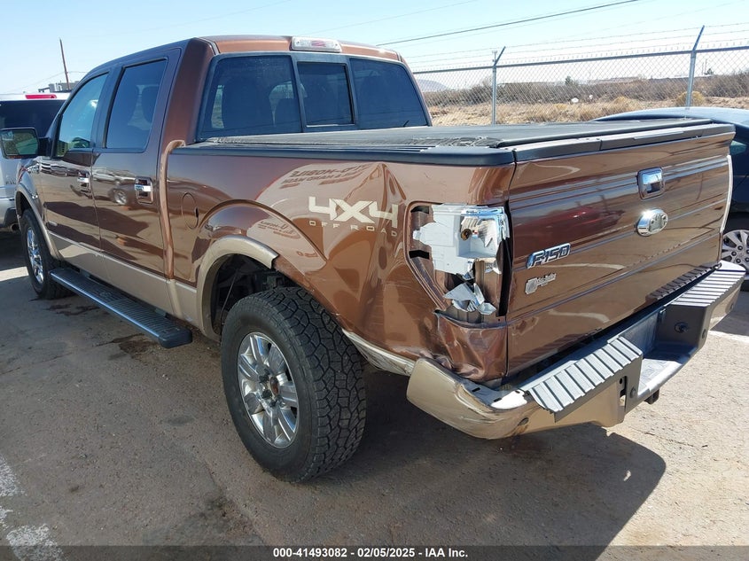 2012 FORD F-150 VIN: 1FTFW1ET4CFC09311