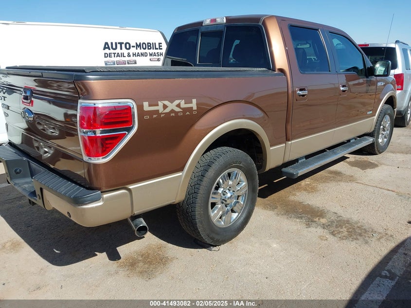 2012 FORD F-150 VIN: 1FTFW1ET4CFC09311