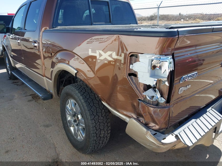 2012 FORD F-150 VIN: 1FTFW1ET4CFC09311
