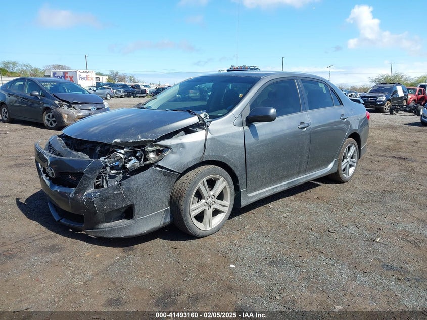 2009 TOYOTA COROLLA VIN: 1NXBE40E29Z126343