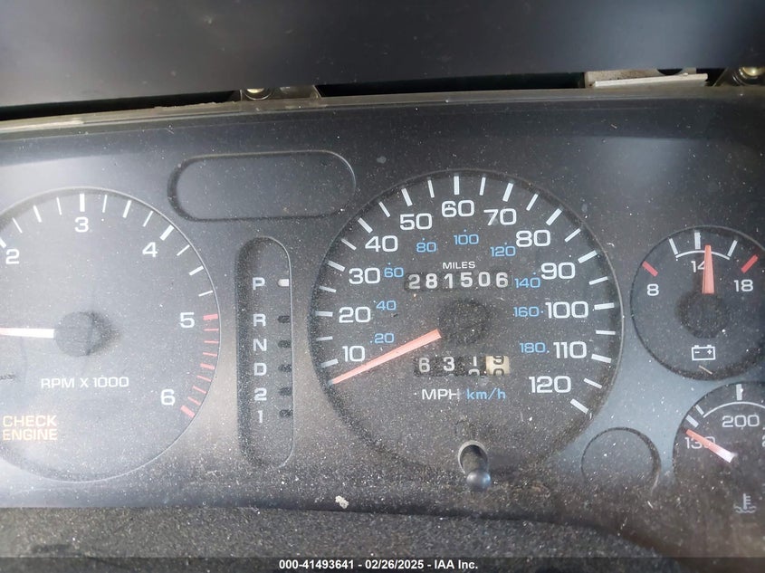 1997 Dodge Ram 1500 St VIN: 3B7HC13Y8VG787591 Lot: 41493641