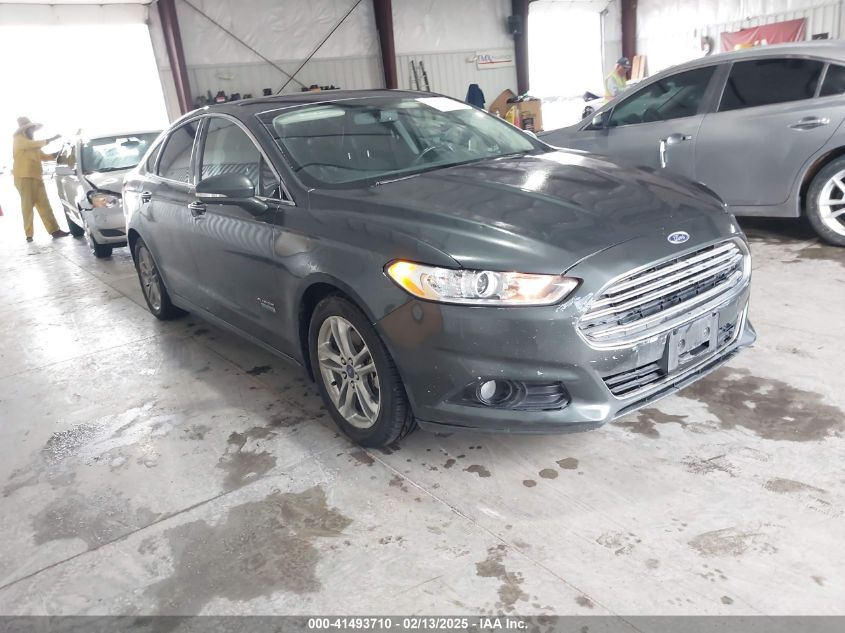 2015 FORD FUSION ENERGI TITANIUM - 3FA6P0SU0FR253548