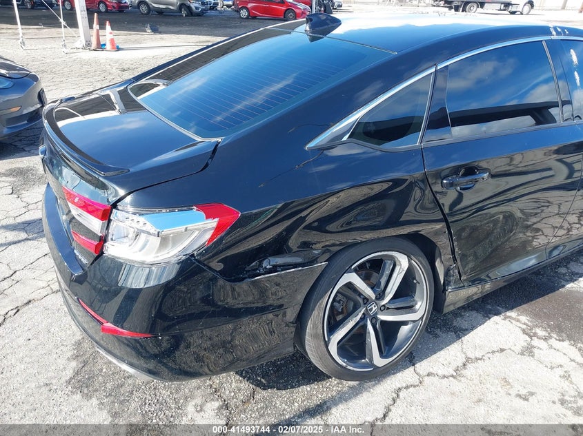 2021 HONDA ACCORD 1.5L I-4 DI, DOHC, V(VIN: 1HGCV1F38MA109622