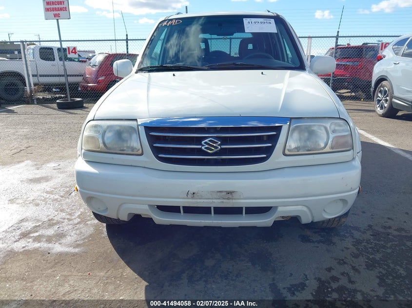 2002 Suzuki Xl-7 Limited/Plus/Standard/Touring VIN: JS3TX92V624119643 Lot: 41494058