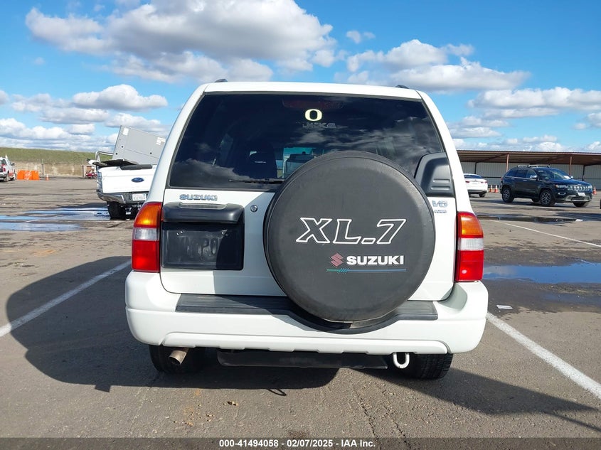 2002 Suzuki Xl-7 Limited/Plus/Standard/Touring VIN: JS3TX92V624119643 Lot: 41494058
