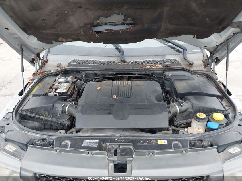 2011 Land Rover Range Rover Sport Hse VIN: SALSK2D45BA272383 Lot: 41494072