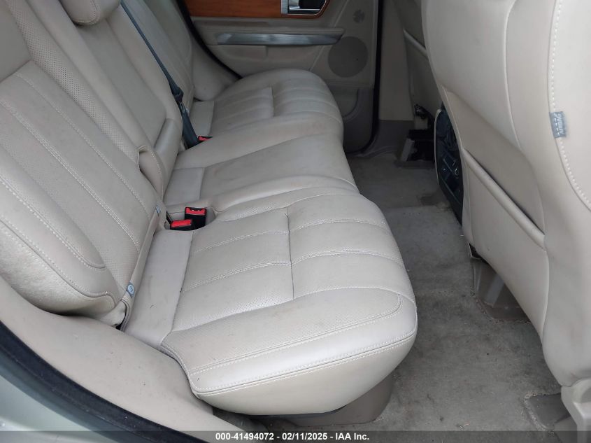 2011 Land Rover Range Rover Sport Hse VIN: SALSK2D45BA272383 Lot: 41494072