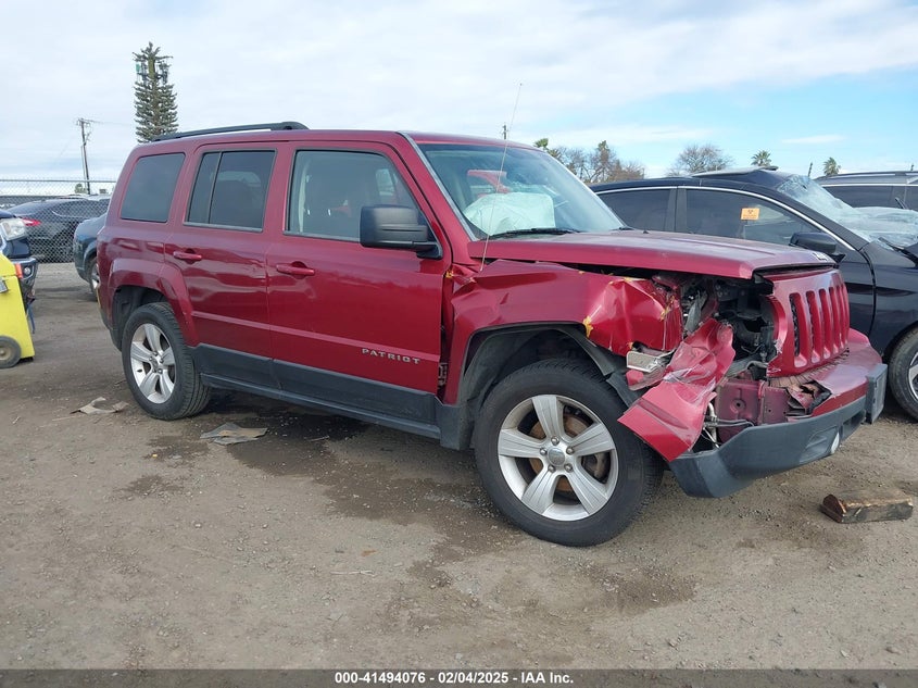 2016 JEEP PATRIOT LATITUDE - 1C4NJPFB0GD582527