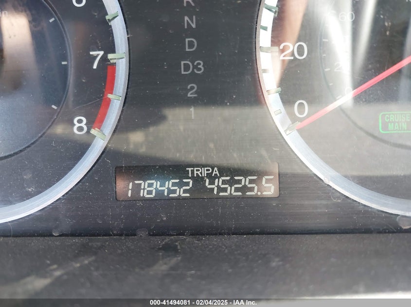 2008 HONDA ACCORD VIN: 1HGCP26868A162658