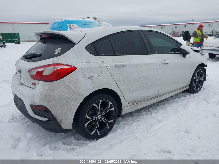 2019 CHEVROLET CRUZE VIN: 3G1BE6SM6KS574541
