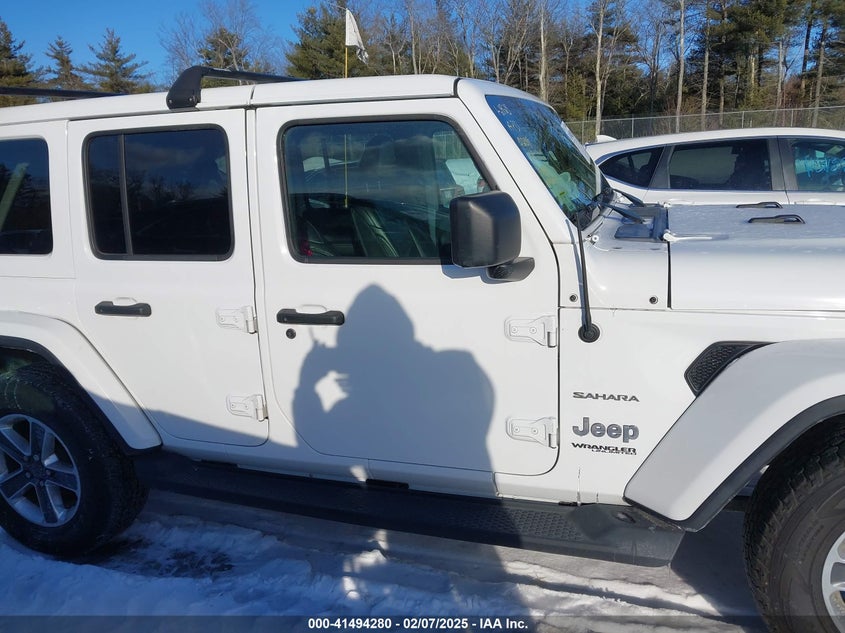 2018 JEEP WRANGLER UNLIMITED SAHARA 4X4 - 1C4HJXEG9JW240239