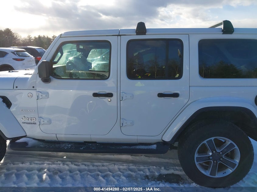 2018 JEEP WRANGLER UNLIMITED SAHARA 4X4 - 1C4HJXEG9JW240239