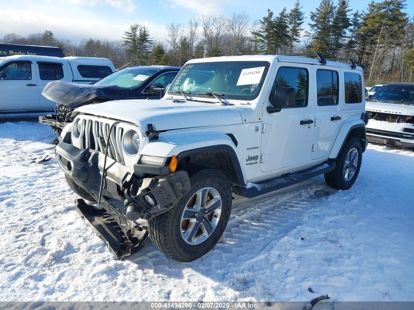 2018 JEEP WRANGLER UNLIMITED SAHARA 4X4 - 1C4HJXEG9JW240239