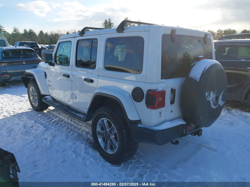 2018 JEEP WRANGLER UNLIMITED SAHARA 4X4 - 1C4HJXEG9JW240239
