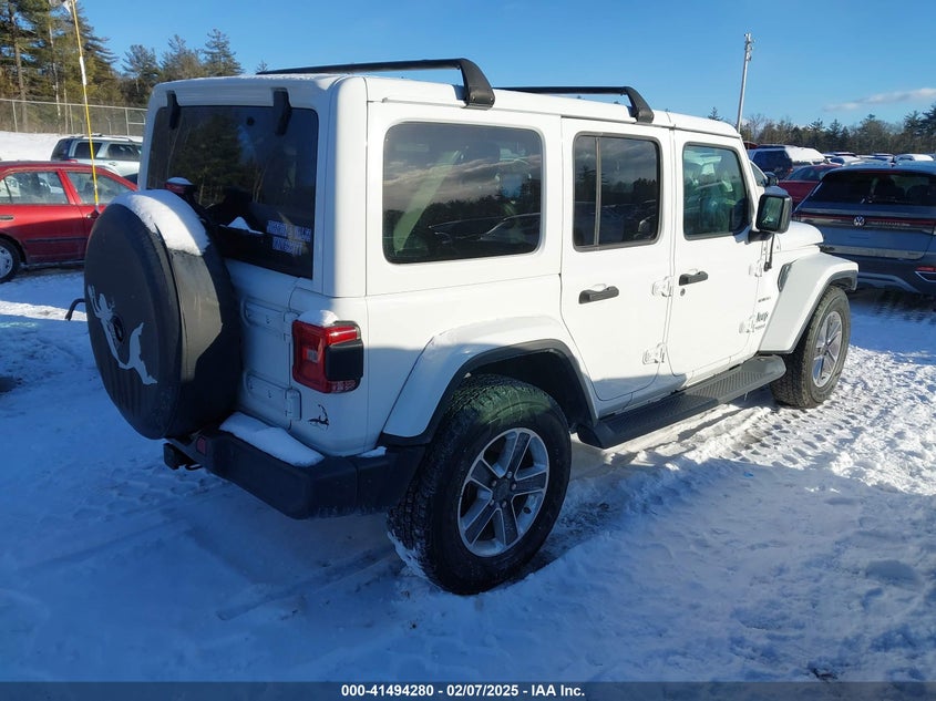 2018 JEEP WRANGLER UNLIMITED SAHARA 4X4 - 1C4HJXEG9JW240239