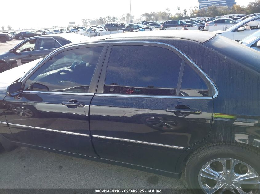 2001 Acura Rl 3.5 VIN: JH4KA966X1C001287 Lot: 41494316