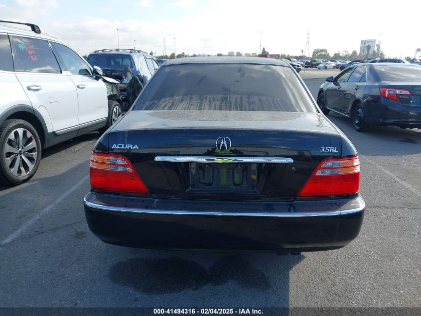 2001 Acura Rl 3.5 VIN: JH4KA966X1C001287 Lot: 41494316