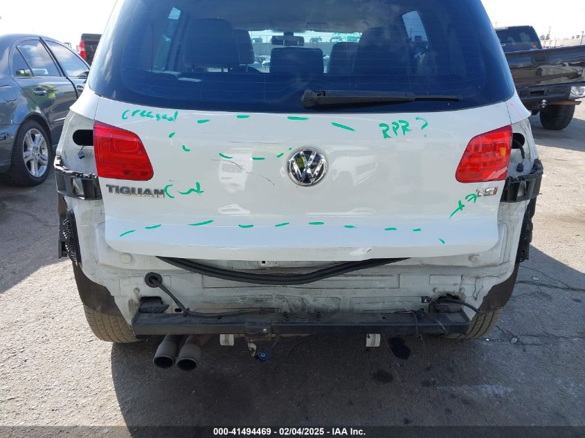 2016 Volkswagen Tiguan S VIN: WVGAV7AX4GW562982 Lot: 41494469