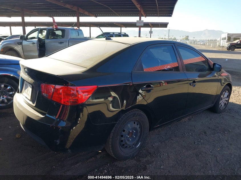 2012 KIA FORTE VIN: KNAFT4A29C5625767