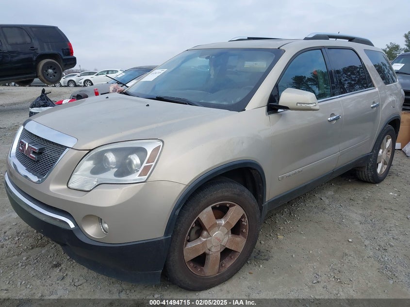 2008 GMC ACADIA VIN: 1GKER33708J117593