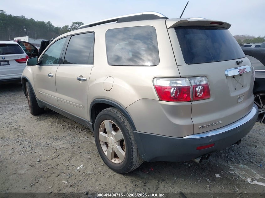 2008 GMC ACADIA VIN: 1GKER33708J117593