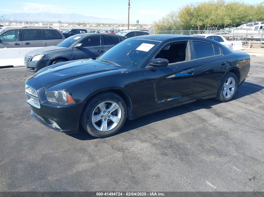 Vin: 2c3cdxbgxdh526761, lot: 41985383, dodge charger se 20132