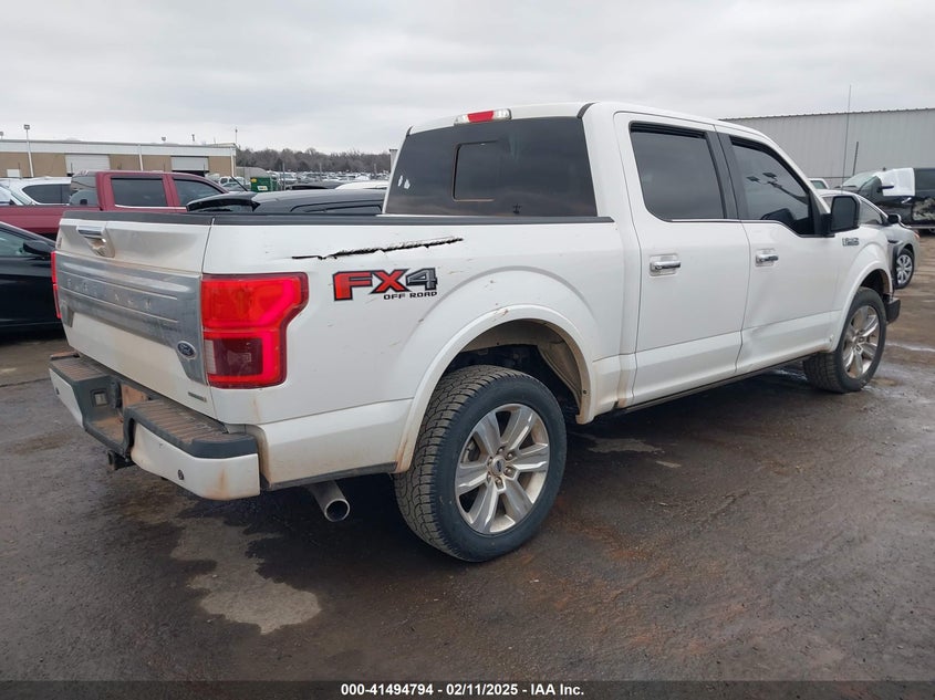 2020 FORD F-150 VIN: 1FTEW1E44LFA62265