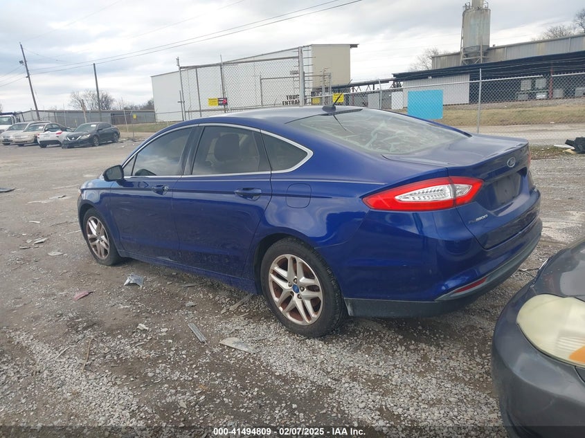 2013 FORD FUSION VIN: 3FA6P0HR7DR166570
