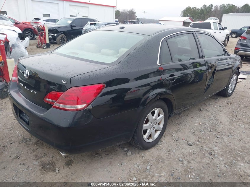2009 TOYOTA AVALON VIN: 4T1BK36B89U344013