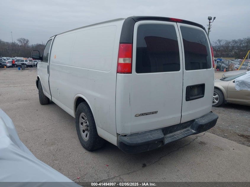 Vin: 1gcugadx7a1139712, lot: 41985656, chevrolet express 1500 work van 20103