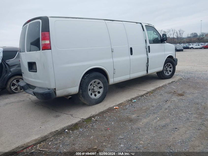 Vin: 1gcugadx7a1139712, lot: 41985656, chevrolet express 1500 work van 20104